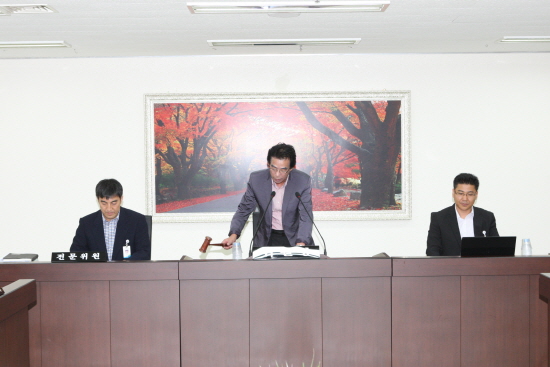 제168회 임시회 예산결산특별위원회 활동