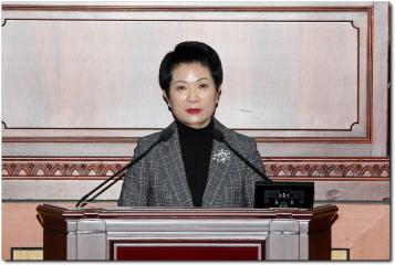 제240회(임시회)제1차 본회의 5분자유발언