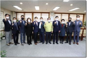 이해식 국회의원 정읍시의회 방문