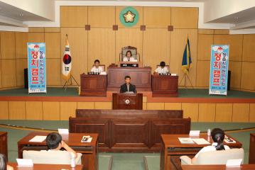 정읍시 선관위 어린이 정치캠프 실시