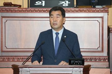 정읍시의회 후반기 부의장 선거 소견발표