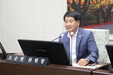 정읍시의회 예산결산특별위원회  위원장 선출
