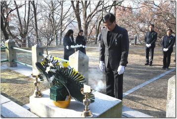 신년 충혼탑 참배