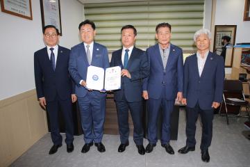 김관영 전북도지사 정읍시청 방문