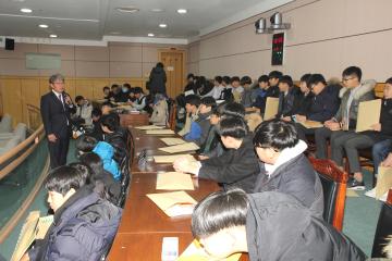 호남중학교 / 청소년의회 체험