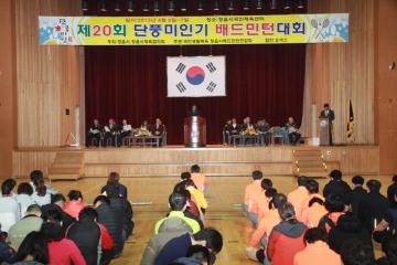 제20회 단풍미인기 배드민턴 대회