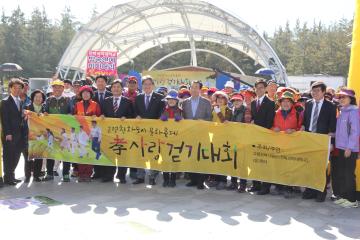 고령친화도시 문화행사 효사랑 걷기대회