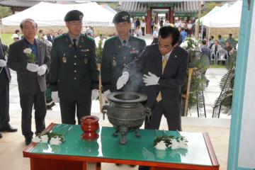 제67주년 광복절행사 참석