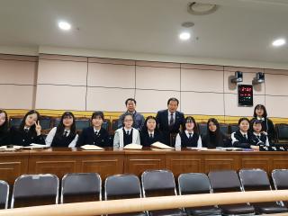정읍여자중학교 / 청소년의회 체험