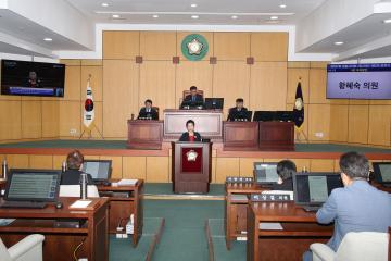 제287회 임시회 제2차 본회의 5분자유발언