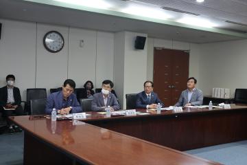 제8대 정읍시의회 후반기 의장단 기관단체방문